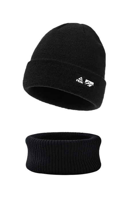 Pick RIGHT series autumn and winter, with thickened velvet lining, warm and windproof locking, suitable for cycling sports without tying the head. Polyester (polyester fiber) wool cap for both men and women, suitable for couples  VJSNEAKER