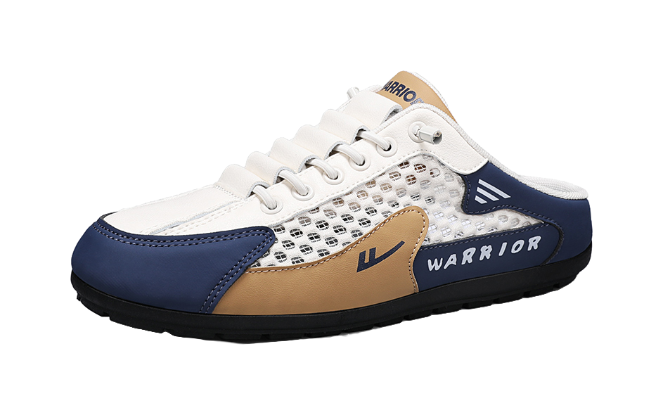 Warrior Quick Dry Quiet Closed Toe Slippers Mens  vjsneaker.com