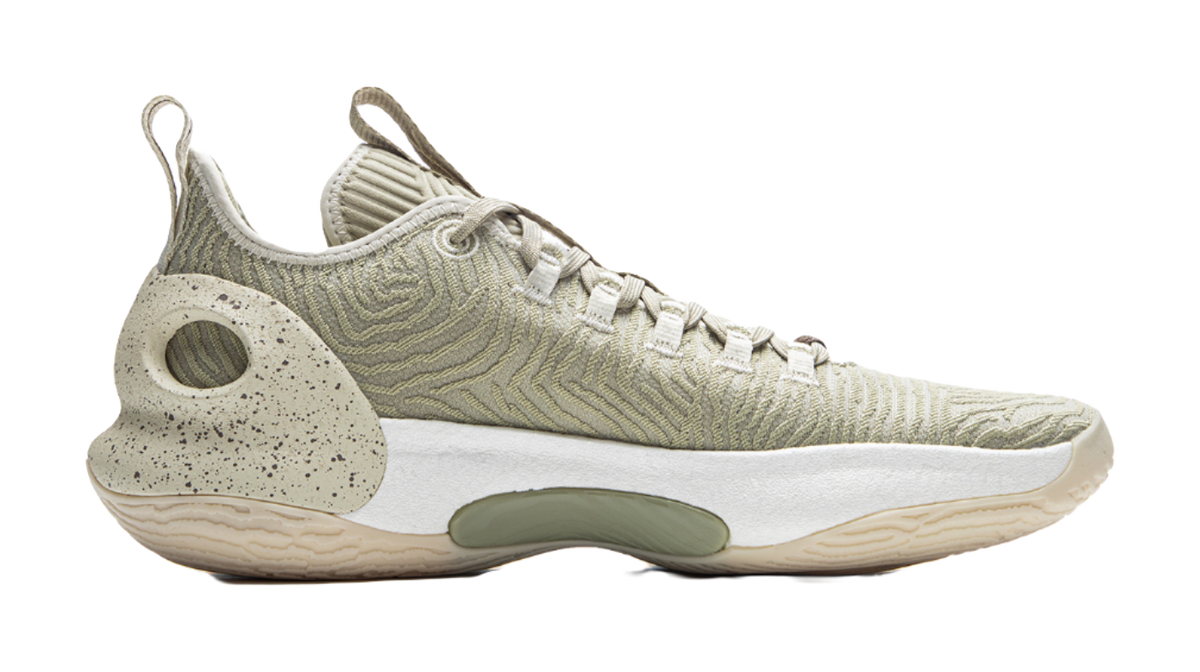 LiNing Charming Ultra Low Cushioning, Slip Resistant, And Breathable Low Top Basketball Shoes Mens Limewash Gray  VJSNEAKER