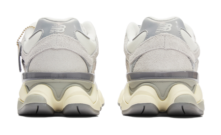 9060 New Balance Light Grey White  vjsneaker.com