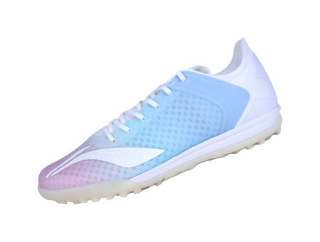 LiNing Low top Soccer Shoes White Purple Kids  VJSNEAKER