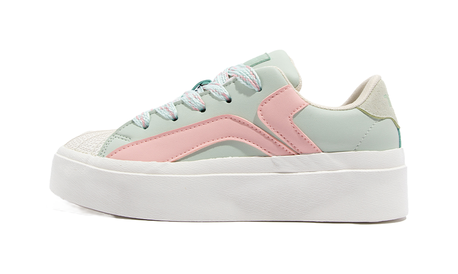 TUOPIN Pie Shoes Couple's Shell Head Slip Resistant And Breathable Low top Skateboard Shoes Unisex 