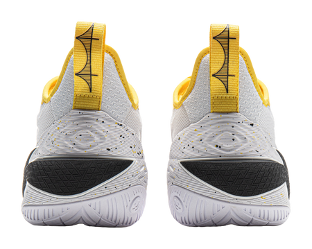 Li-Ning Buckets "Golden Gate Bridge" White/Yellow ABAV051-15 - Jimmy Butler Basketball Shoe Unisex White Yellow