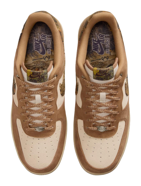 Nike Air Force 1 Low top Skateboard Shoes Unisex Brown  vjsneaker.com