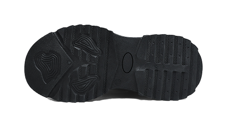 Warrior Abrasion Resistant Breathable Height Increasing Low top Chunky Sneakers Mens  vjsneaker.com