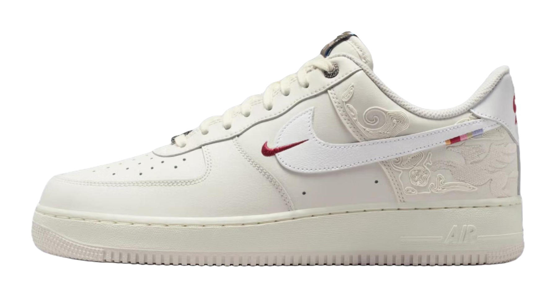 Nike Air Force 1 Breathable Low top Skateboard Shoes Mens White  vjsneaker.com