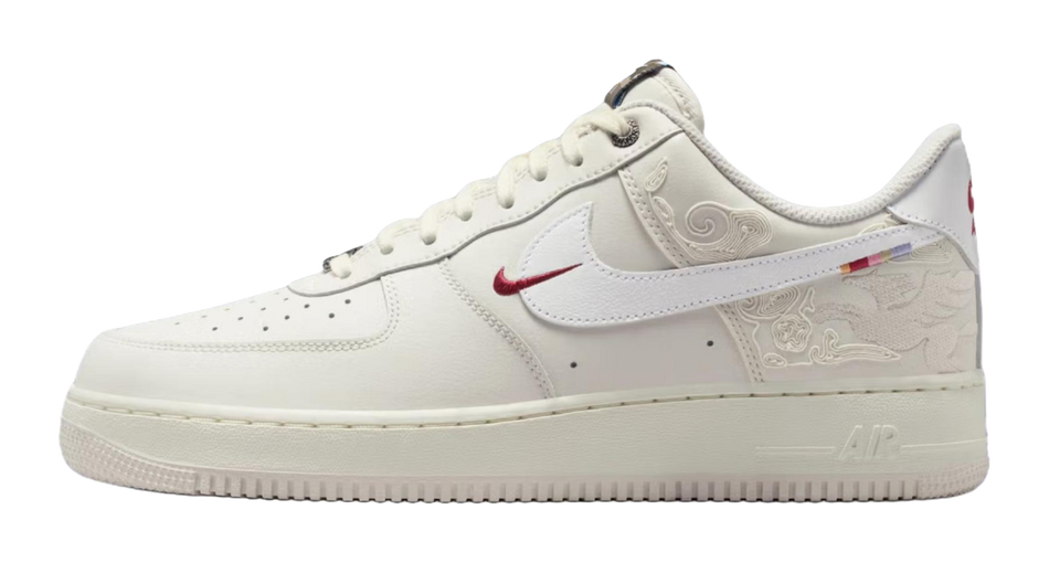 Nike Air Force 1 Breathable Low top Skateboard Shoes Mens White  vjsneaker.com