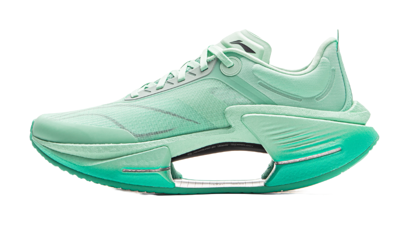 LiNing Shadow 3 ESSENTIAL Cushioning Breathable Support Lightweight Rebound Low top Running Shoes Mens Aqua Green  VJsneaker