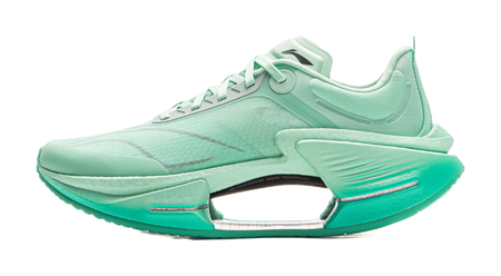 LiNing Shadow 3 ESSENTIAL Cushioning Breathable Support Lightweight Rebound Low top Running Shoes Mens Aqua Green  VJsneaker