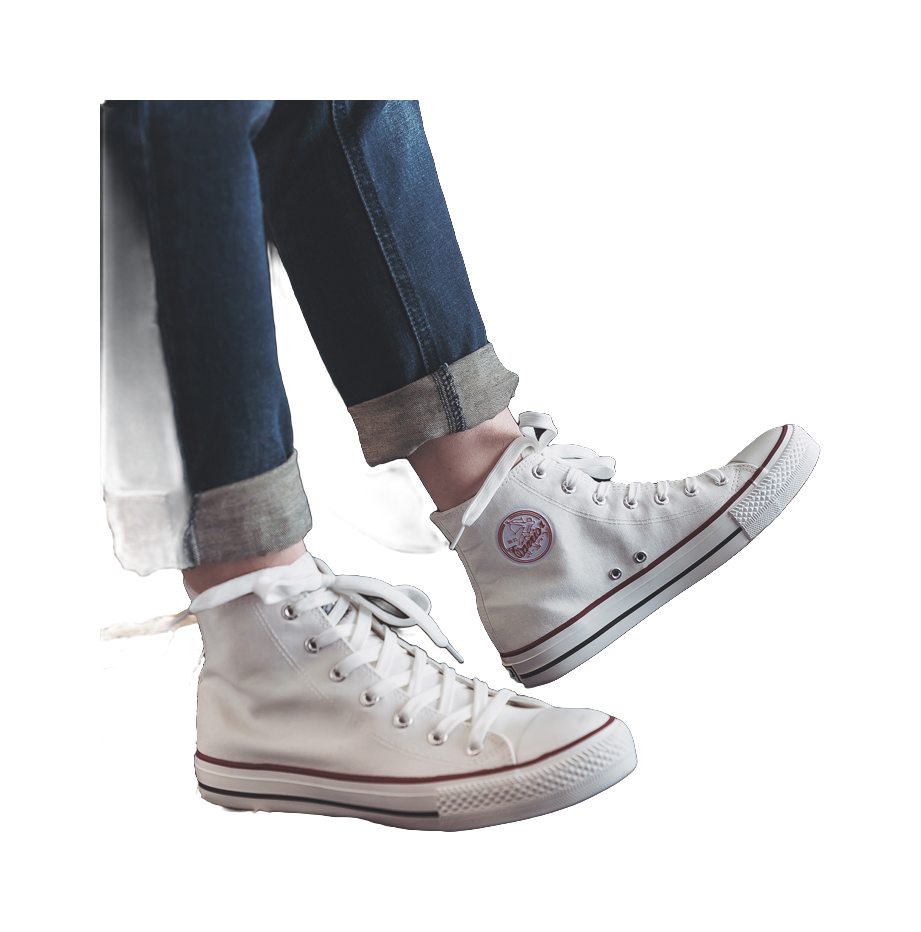 Warrior Wear resistant And Lightweight High top Canvas Shoes Unisex White  vjsneaker.com