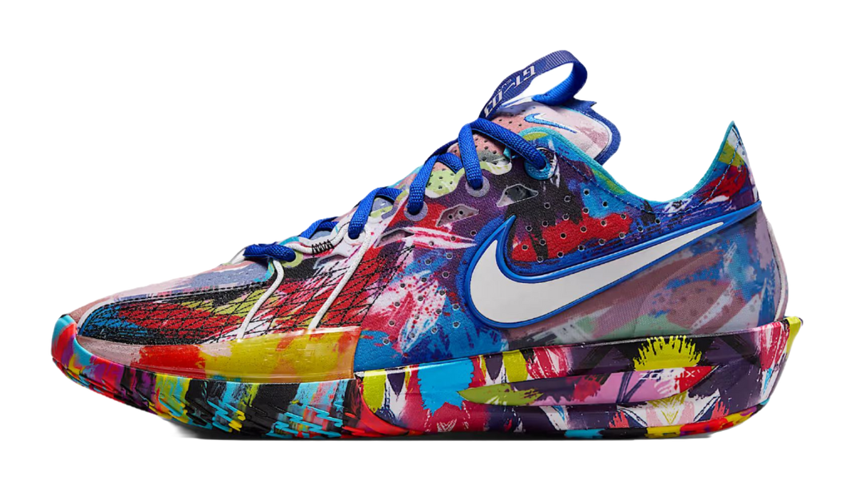 Jewel Lloyd x Nike G.T. Cut 3 Anti Slip Wear Resistant Low Top Basketball Shoes Unisex Blue Red  VJSNEAKER