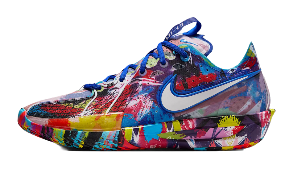 Jewel Lloyd x Nike G.T. Cut 3 Anti Slip Wear Resistant Low Top Basketball Shoes Unisex Blue Red  VJSNEAKER