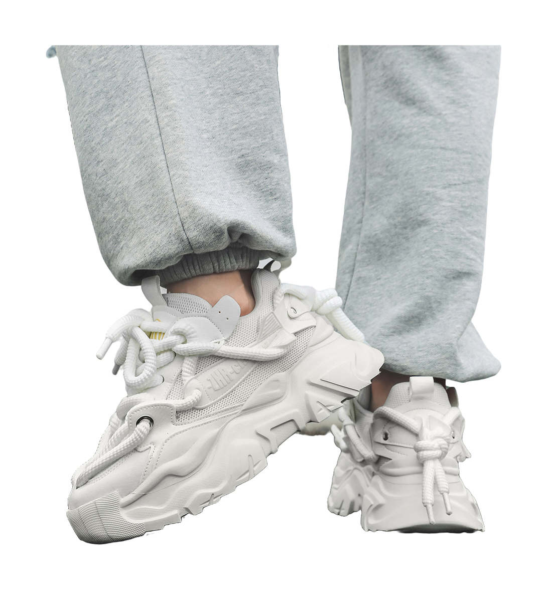 ZHR Abrasion Resistant, Breathable, Lightweight, Height Increasing Chunky Sneakers Unisex 