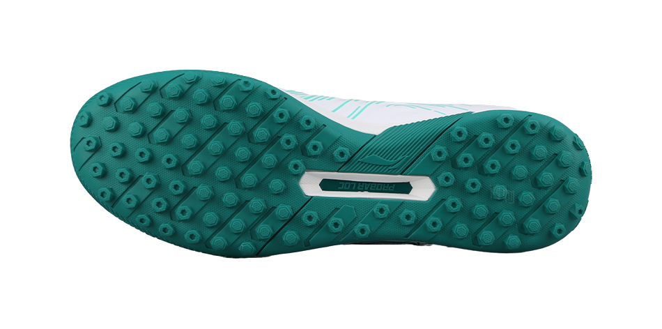 Li-Ning Jin 2 "White Green" YSTV005-3 - Entry-Level Turf Soccer Shoe Unisex