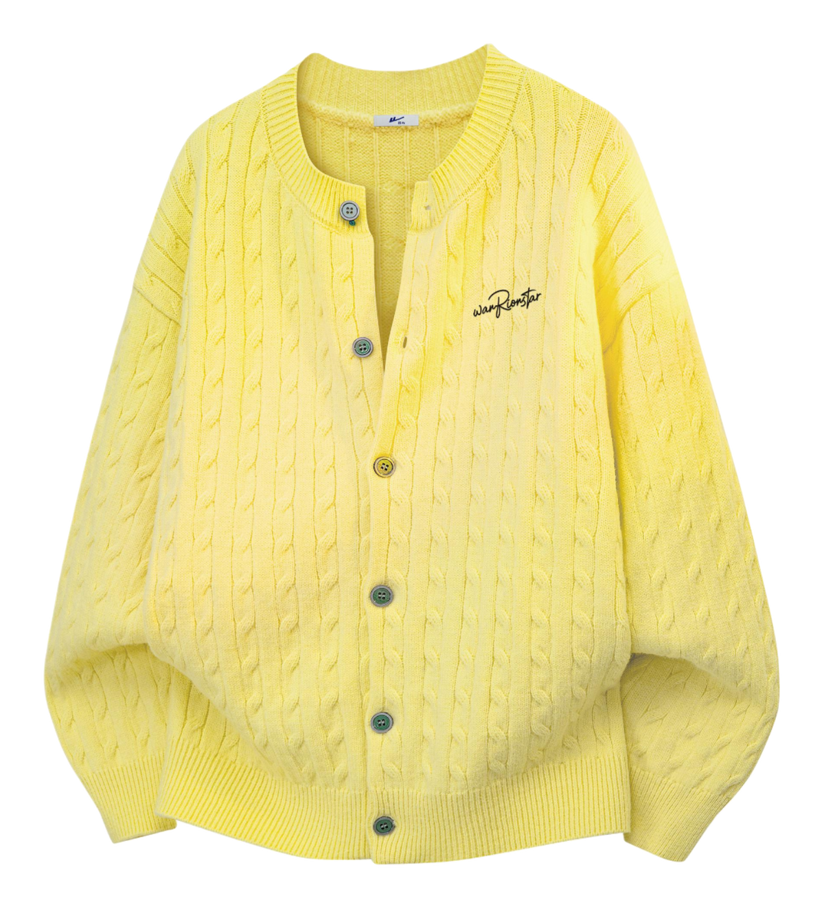 Warrior Power Simple Retro Cleanfit American Zipper Cardigan Basic Edition Warm, Soft, Comfortable Skin friendly Non stick Embroidered Sweater Knitted Sweater Unisex  vjsneaker.com