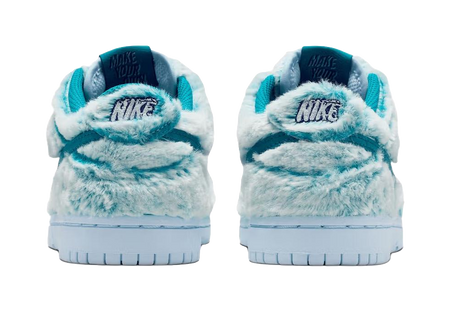 Nike Dunk Thermal Low top Kids Skateboarding Shoes Blue Unisex  vjsneaker.com