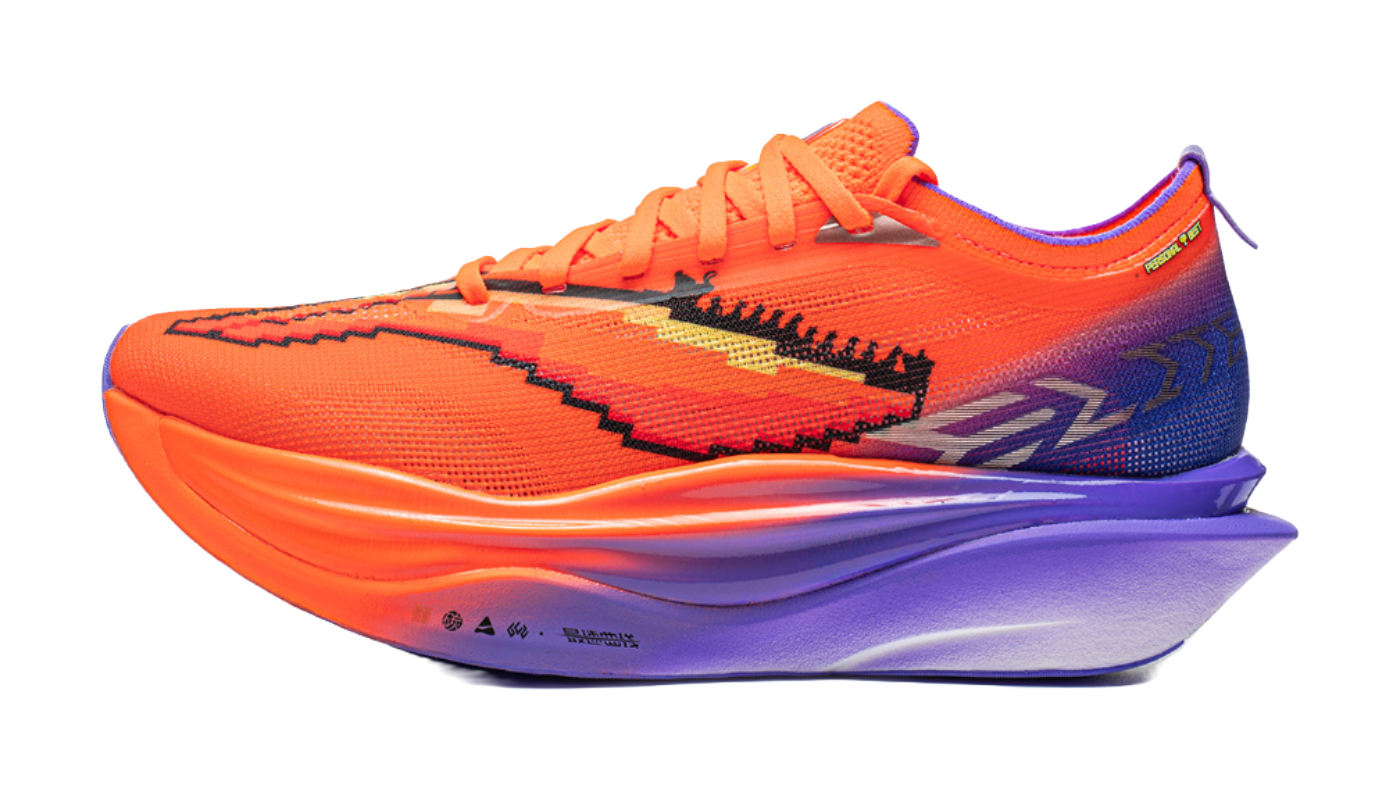 Li-Ning Feidian 6 ELITE 'Orange/Purple' ARMW001-38 - Marathon Racing Shoes