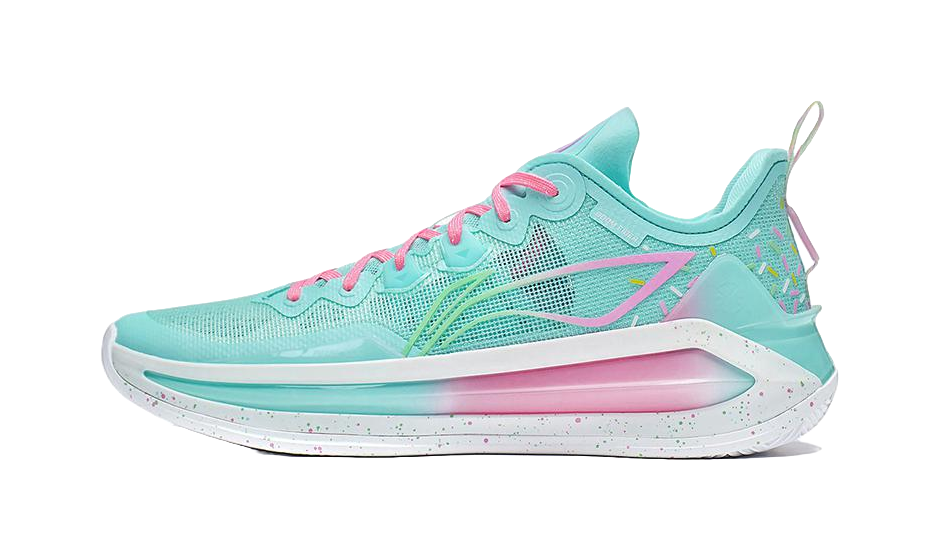 LiNing Liren 3 V2 Lollipop Anti-Slip Wear-Resistant Low-Top Basketball Shoes Unisex Blue  VJSNEAKER