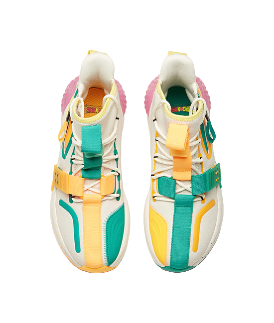 Dragon Ball Super x Anta Gotenks Dragon Ball Super Comfortable Slip Resistant Abrasion Resistant High top  vjsneaker.com