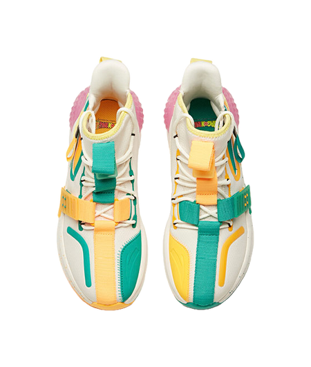 Dragon Ball Super x Anta Gotenks Dragon Ball Super Comfortable Slip Resistant Abrasion Resistant High top  vjsneaker.com