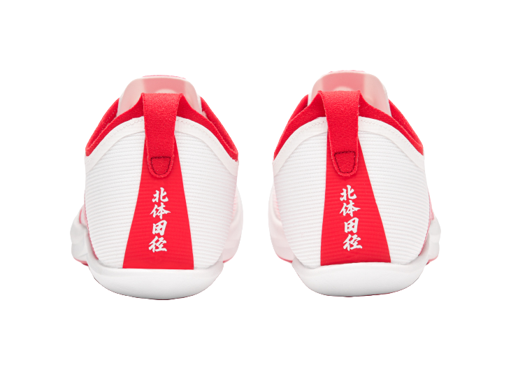 Sonic Cat Cushioning Abrasion Resistant Breathable Low top Full Length Carbon Plate Running Shoes Unisex White Red 