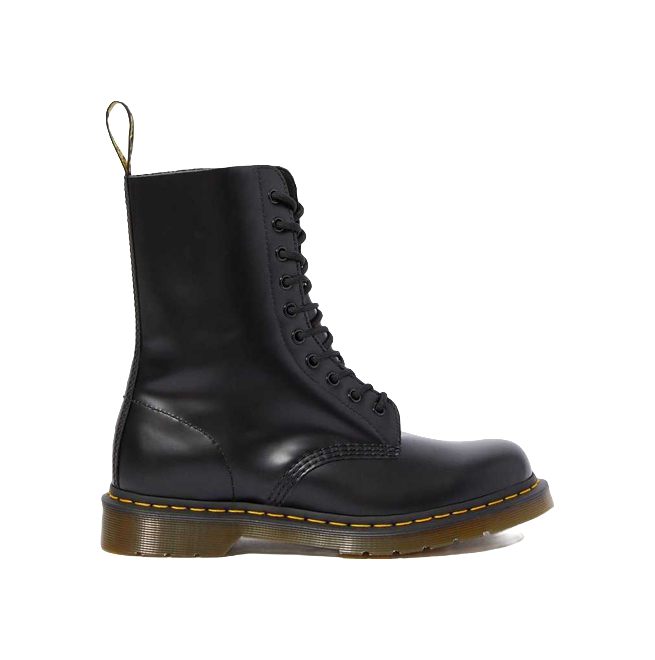 1490 Dr.Martens Mid Black  vjsneaker.com