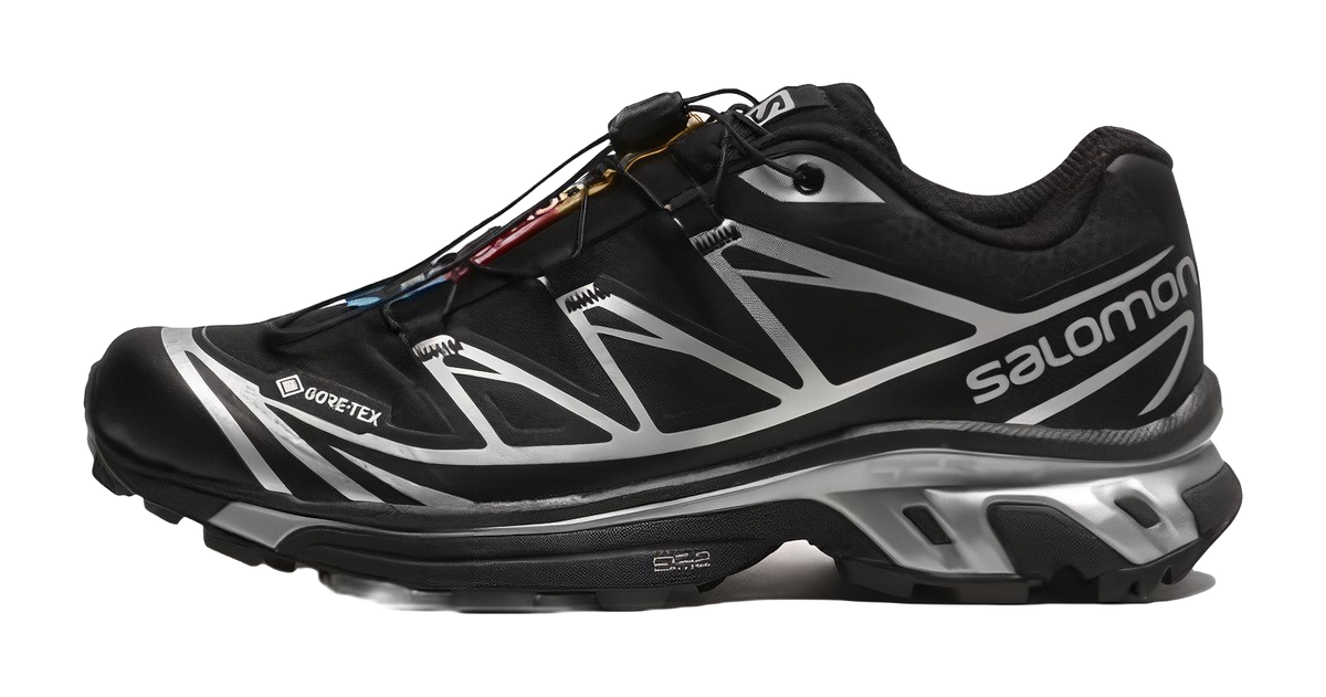 SALOMON XT-6 Gore-Tex Black Silver  vjsneaker.com