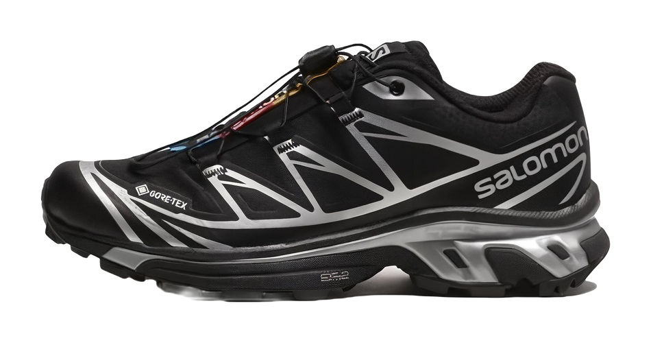 SALOMON XT-6 Gore-Tex Black Silver  vjsneaker.com