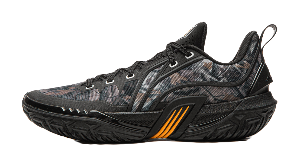 Li Ning Cushioning Slip Resistant Abrasion Resistant Breathable Rebound Anti Twist Grip Low top  vjsneaker.com