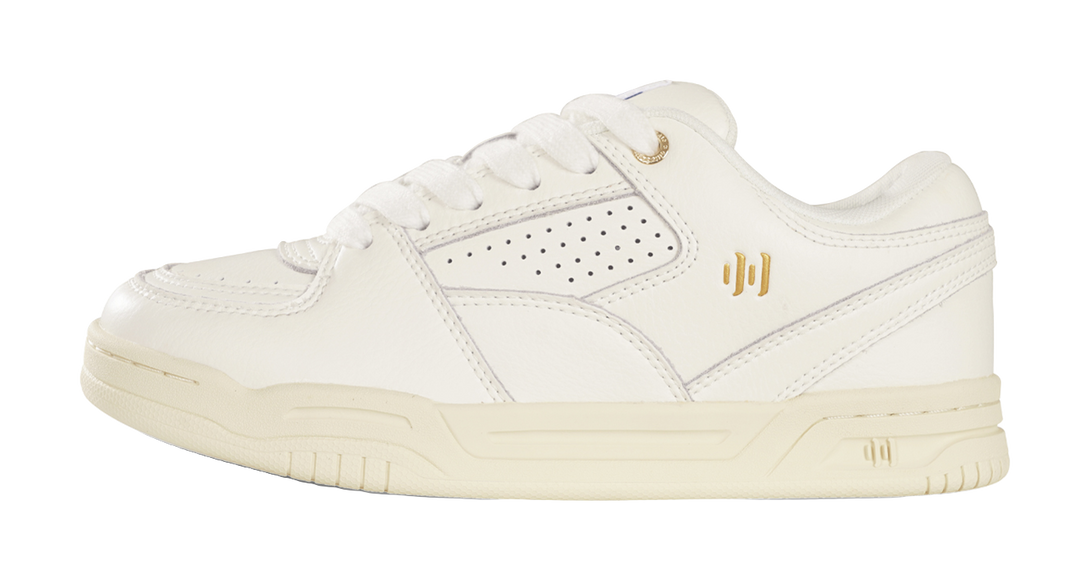 Ollieskate Air Force 1, Fashion White Sneakers Slip Resistant Abrasion Resistant Low top Skateboard Shoes Unisex White 