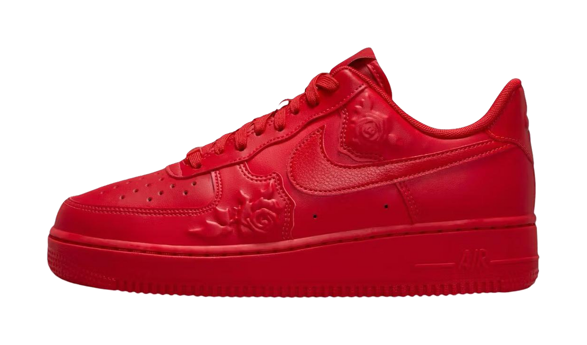 Nike Air Force 1 Low 07 Red Roses Womens  vjsneaker.com