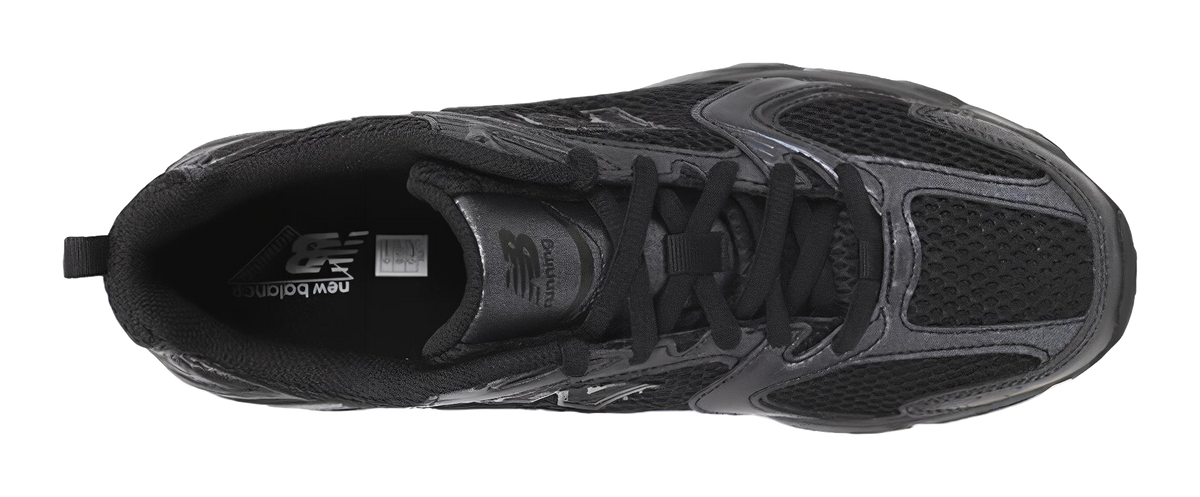 530 New Balance Black Dark Grey  vjsneaker.com