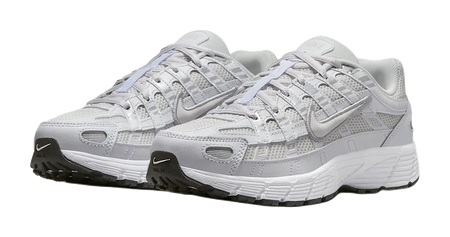 Nike P 6000 Anti Slip Wear Resistant Low Top Kids Running Shoes White  VJSNEAKER