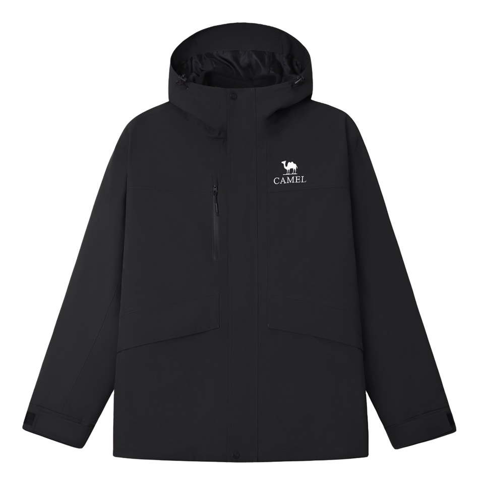 CAMEL All weather Windbreaker Jacket Mens  vjsneaker.com