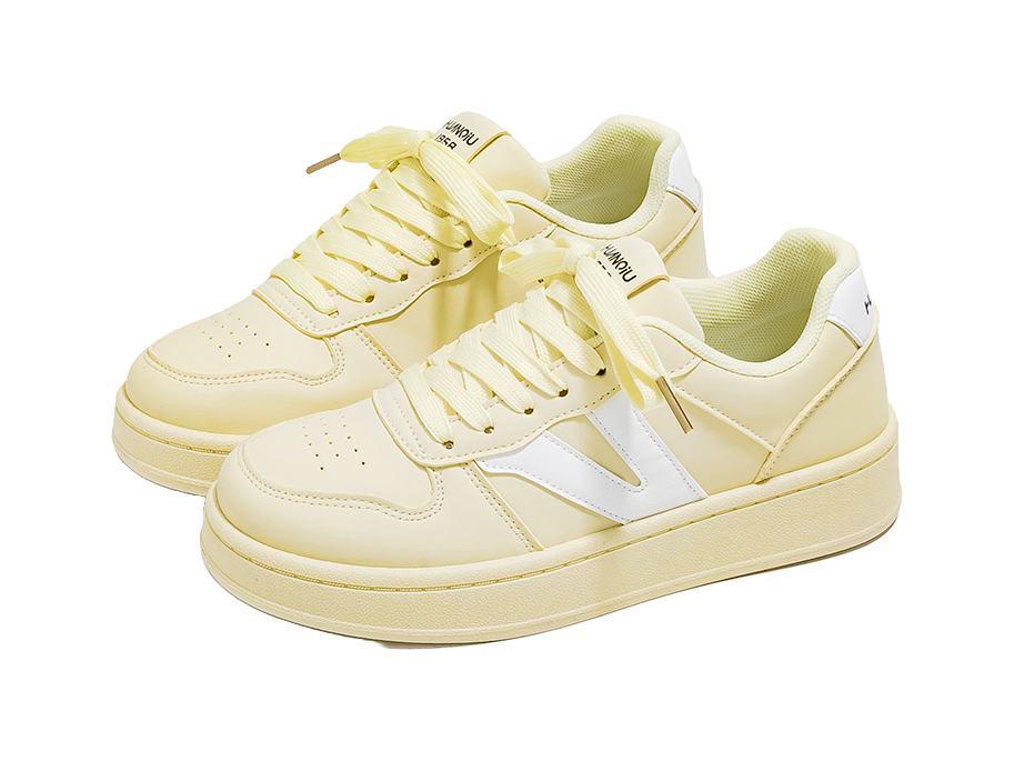 HUANQIU Anti Slip And Wear Resistant Lightweight Low Top Skateboard Shoes Women's 