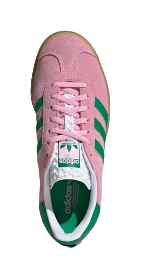 Adidas Wmns Gazelle Bold True Pink Green Womens  vjsneaker.com