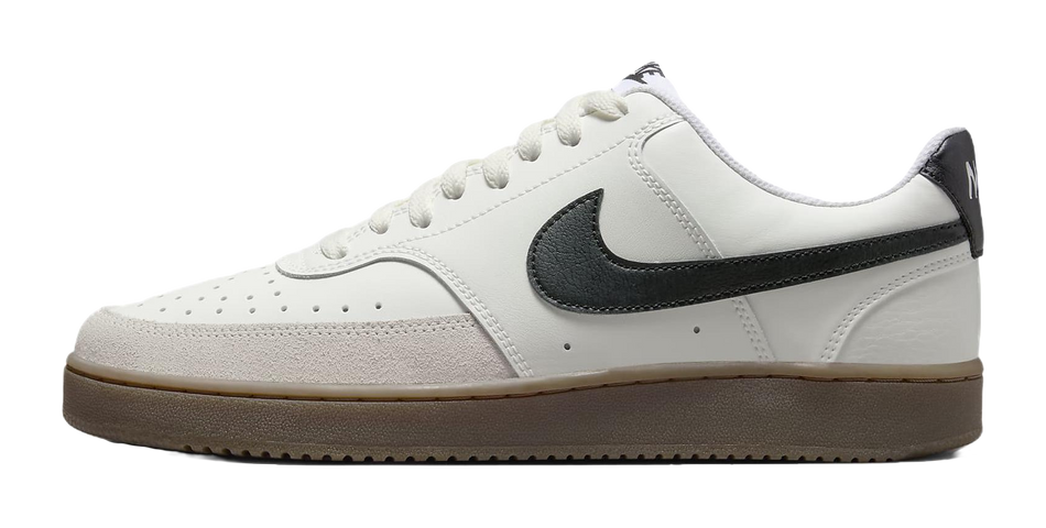 Nike Court Vision 1 Low White Black Gum  VJSNEAKER