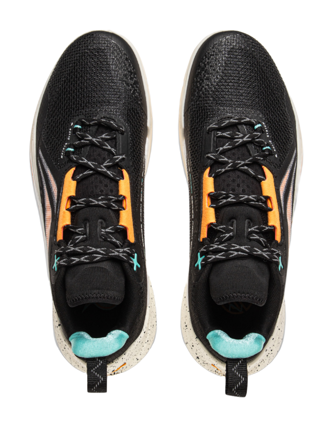 LiNing Speed 10 Shock Absorbers Slip Resistant Abrasion Resistant Breathable Low top Basketball Shoes Mens Black  VJSNEAKER