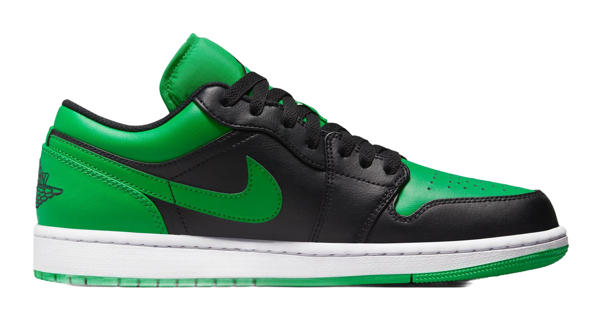 Jordan 1 Low Lucky Green  vjsneaker.com