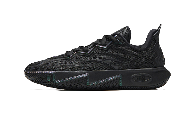 Antakids Abrasion Resistant Low Top Childrens Basketball Shoes Black Teenagers  VJSNEAKER