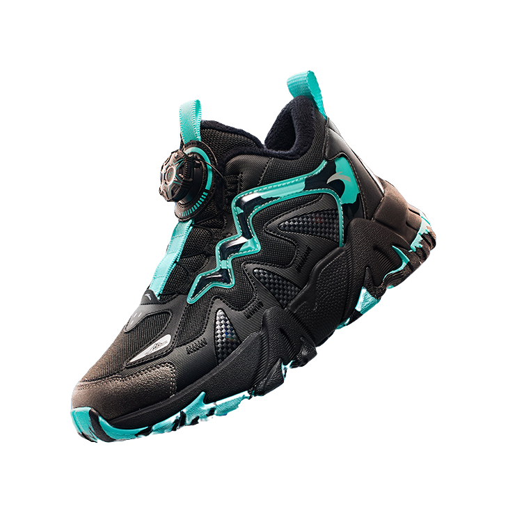 Antakids Slip Resistant, Abrasion Resistant, Thermal Mid top Kids Lifestyle Shoes Black Kids  VJSNEAKER