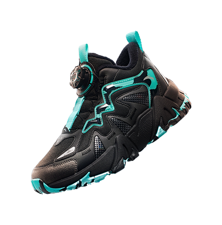 Antakids Slip Resistant, Abrasion Resistant, Thermal Mid top Kids Lifestyle Shoes Black Kids  VJSNEAKER