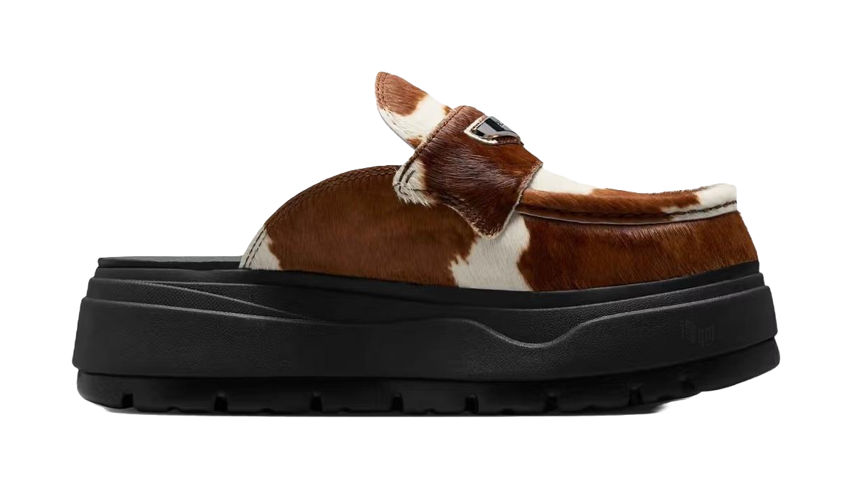 Jordan Air Jordan Mule Abrasion Resistant Closed Toe Slippers Womens Black White Brown  vjsneaker.com