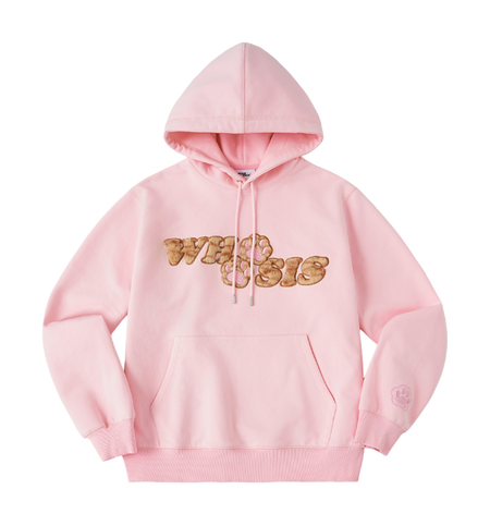 WHOOSIS Plush Cat Claw Patch Cute Fury Casual Plus Plush Loose Versatile Hoodie Hoodie Hoodie Hoodie Unisex  vjsneaker.com