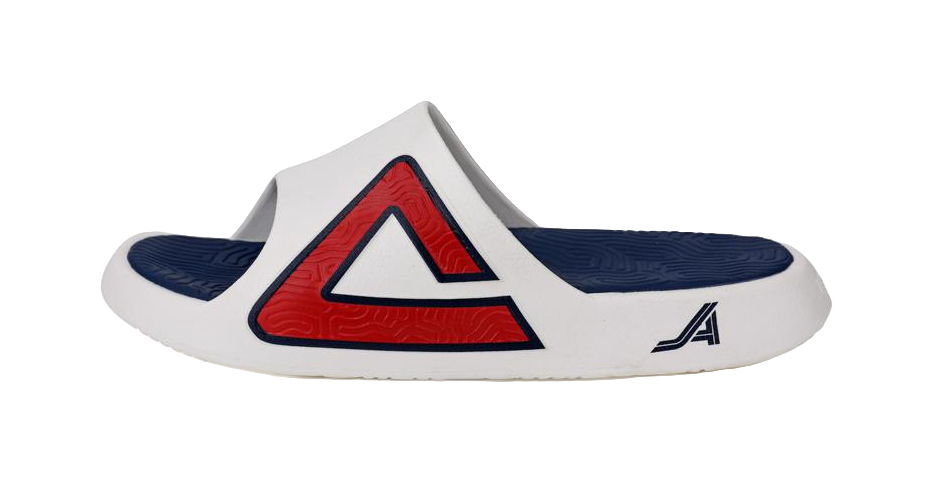 PEAK Taichi Classic Slippers Slip Resistant Abrasion Resistant Cushioning Slide Slippers Unisex Beige White Navy Blue  VJSNEAKER
