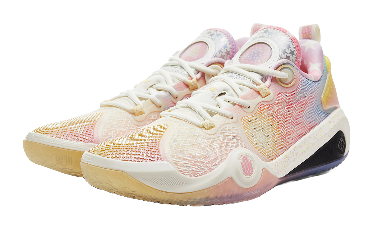 Peak Andrew Wiggins AW3 "Twinkle" ET44911A - Basketball Shoe Unisex Pink Yellow