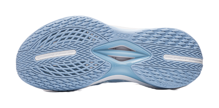 Li Ning basketball shoes outsole, textured tread with zigzag pattern