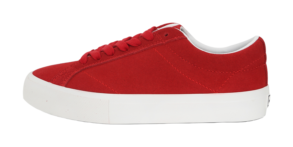 Ollieskate Abrasion Resistant Skateboard Shoes Unisex Red