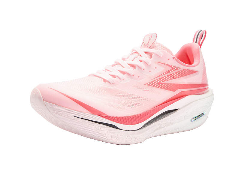 361° Flame 4 ET Cushioning Abrasion Resistant Breathable Low top Running Shoes Unisex Neon Light Coral  vjsneaker.com