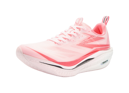 361° Flame 4 ET Cushioning Abrasion Resistant Breathable Low top Running Shoes Unisex Neon Light Coral  vjsneaker.com